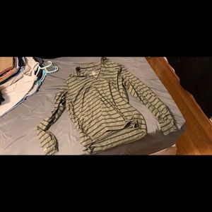 Dark Green Nike running quarter zip